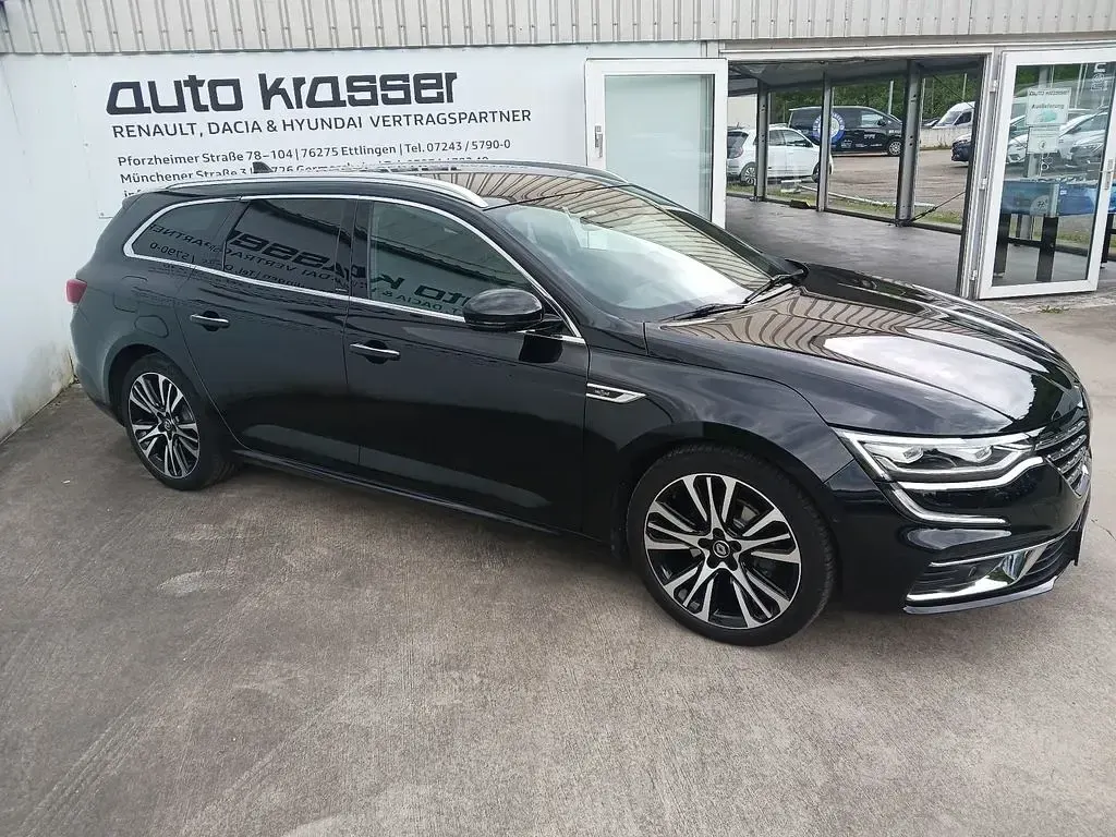 Gebraucht Renault Talisman GrandTour Initiale Paris 158 PS (116 kW) 2022 Blackpearlschwarz Kombi