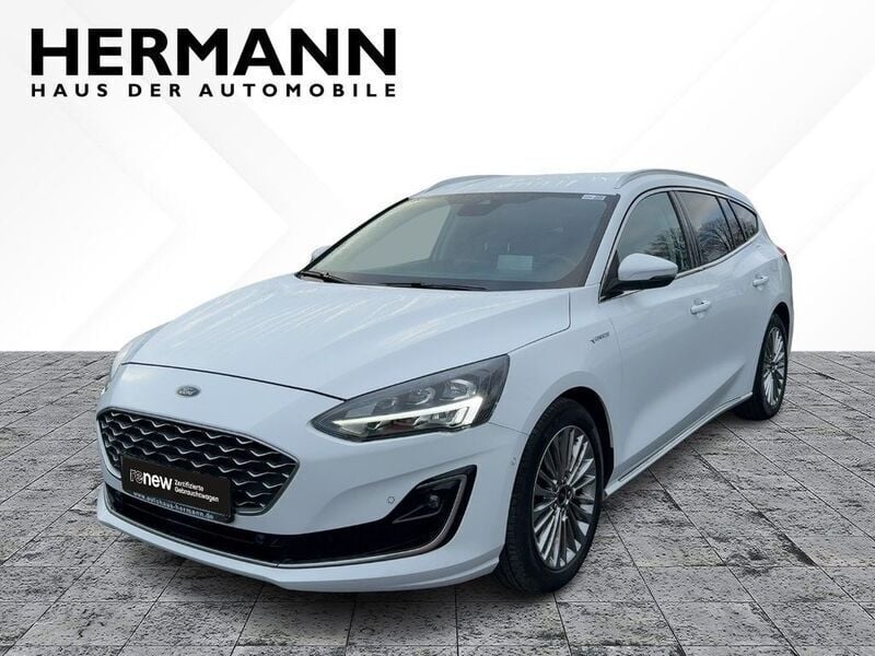Frostweiß (weiß) Gebraucht 2020 Ford Focus S Kombi | 18.497 € (Fairer Preis) - Bild 1/4