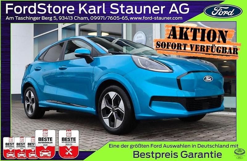 Neu Ford Puma Gen-E 124 kW (169 PS) 2026 Digital aqua blue metallic SUV