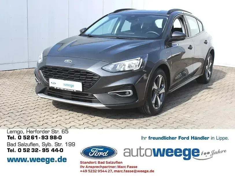 Brugt Ford Focus Active 125 HK (91 kW) 2019 Grå Sedan