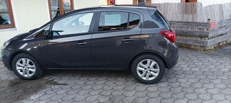 Gebraucht Opel Corsa drive 90 PS (66 kW) 2016 Grau Kleinwagen