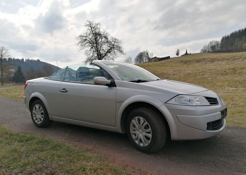 Silber Gebraucht 2008 Renault Mégane Cabriolet Cabrio | 1.990 € (Fairer Preis) - Bild 1/4