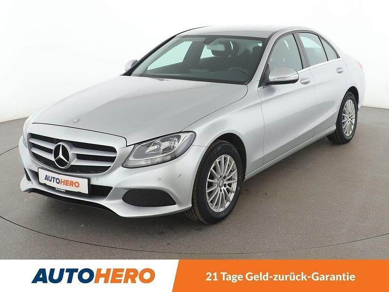 Grau Gebraucht 2014 Mercedes C180 Limousine | 17.200 € (Fairer Preis) - Bild 1/3