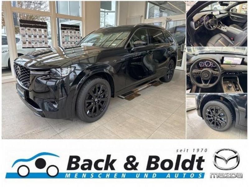 Jet black (metallic) Gebraucht 2024 Mazda CX-80 Homura-Line SUV | 57.950 € (Fairer Preis) - Bild 1/4