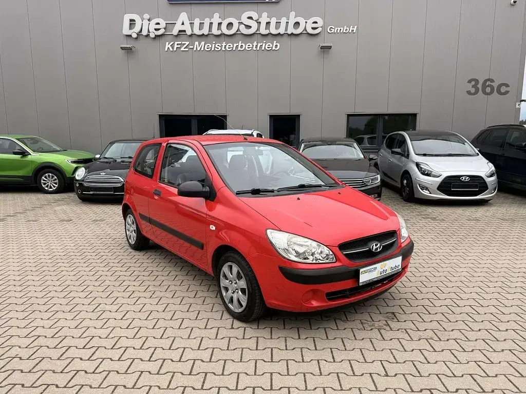 Gebraucht Hyundai Getz Team 67 PS (49 kW) 2009 Hiphop red Kleinwagen