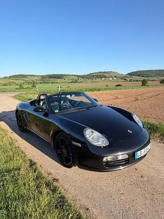 Second-hand Porsche Boxster 239 CP (175 kW) 2005 Negru Cabrio