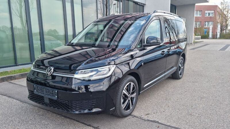 Schwarz Neu 2025 VW Caddy Maxi Style Van / Kleinbus | 40.500 € (Guter Preis) - Bild 1/4