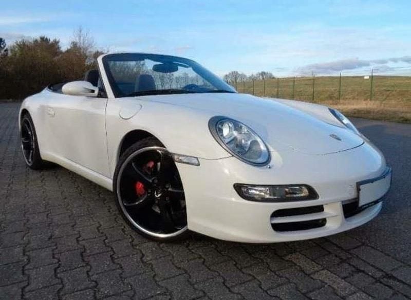 Weiß Gebraucht 2007 Porsche 911 Carrera S Cabriolet Cabrio | 51.500 € (Superpreis) - Bild 1/4
