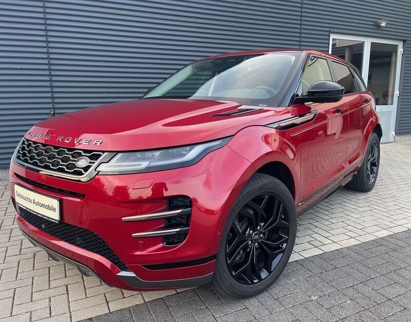 Rot Gebraucht 2021 Land Rover Range Rover evoque Limousine | 37.822 € (Fairer Preis) - Bild 1/4