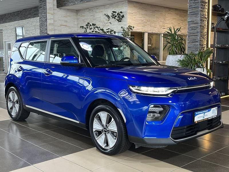 Blau neptune blue Gebraucht 2021 Kia Soul EV Edition 7 SUV | 14.500 € (Fairer Preis) - Bild 1/4