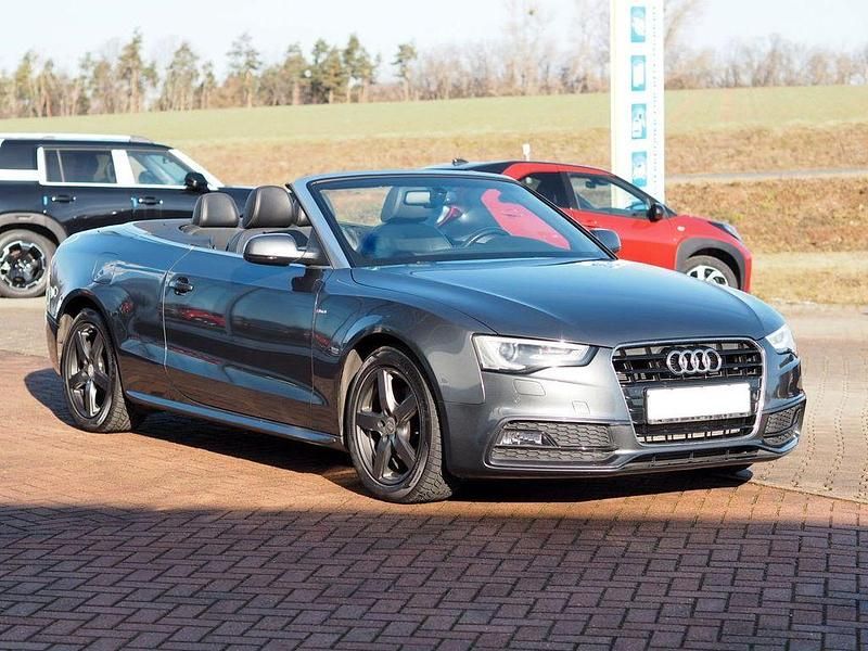 Gebraucht Audi A5 Cabriolet S-Line 170 PS (125 kW) 2014 Grau Cabrio