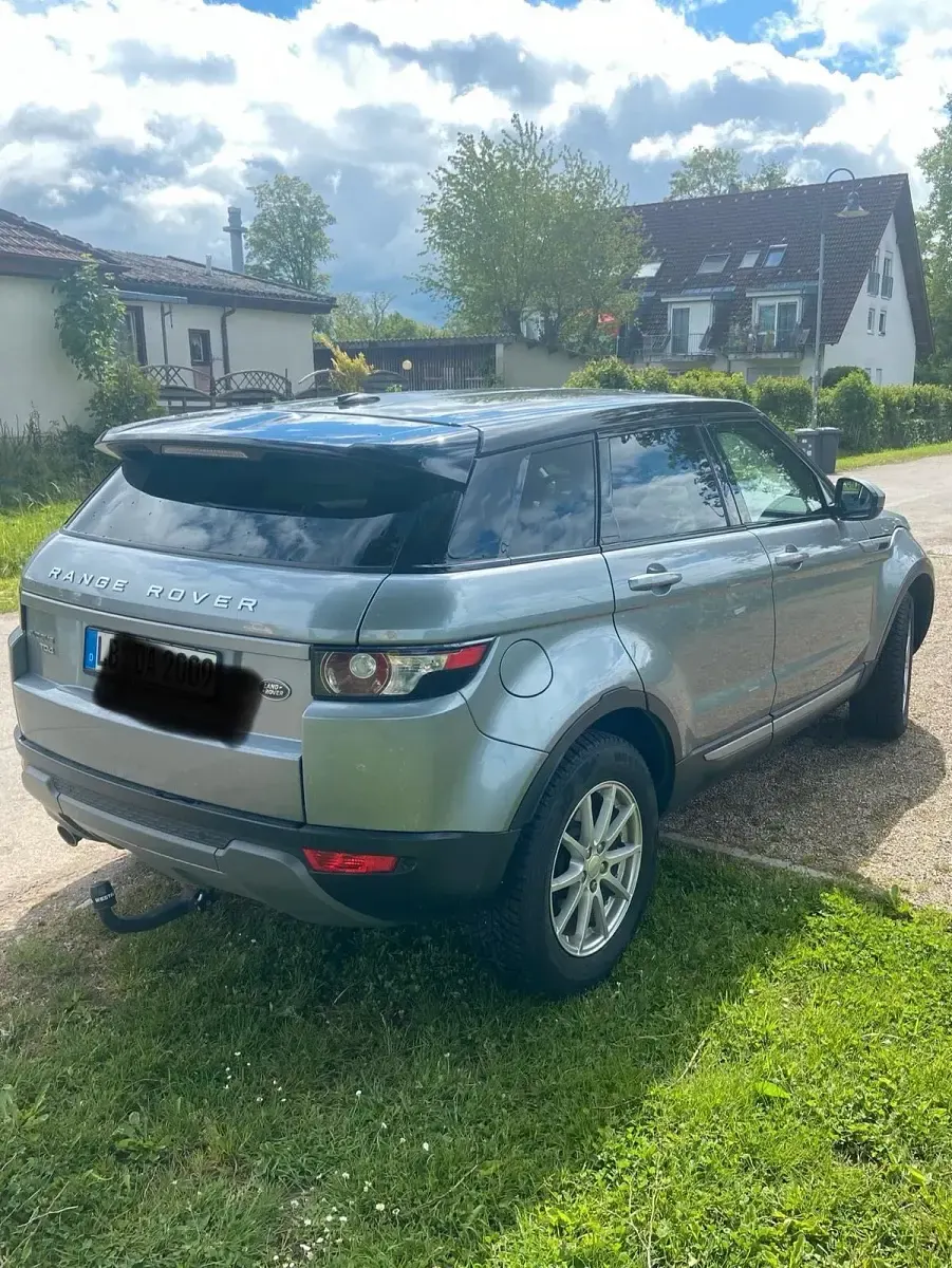 Używany Land Rover Range Rover evoque 150 KM (110 kW) 2014 Srebrny SUV