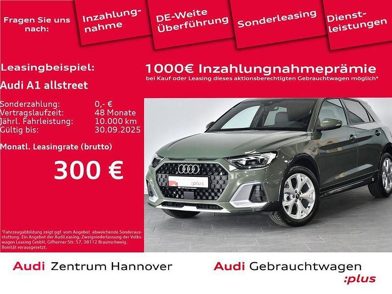 M4 distriktgrün metallic Gebraucht 2024 Audi A1 Advanced Kleinwagen | 29.490 € (Teuer) - Bild 1/4