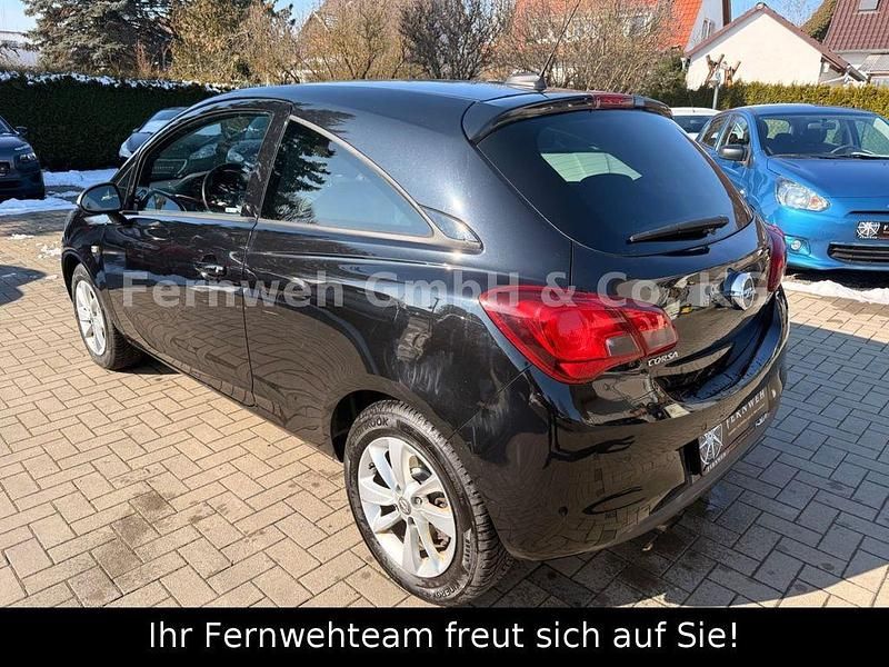 Gebraucht Opel Corsa 101 PS (74 kW) 2018 Schwarz Kleinwagen