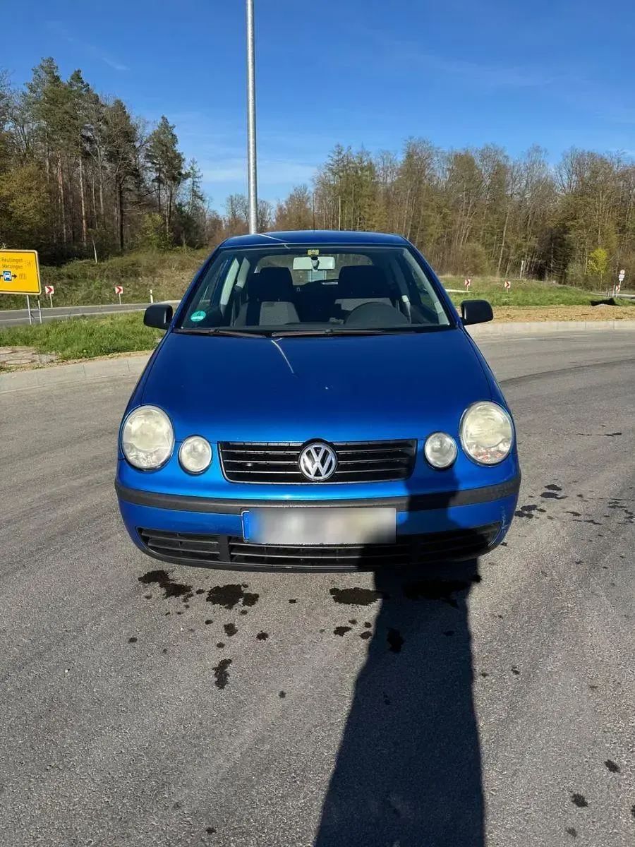 Gebraucht VW Polo Trendline 64 PS (47 kW) 2002 Blau Kleinwagen