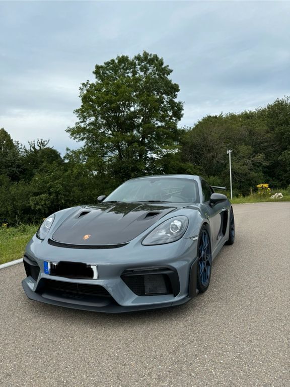 Grau Gebraucht 2023 Porsche Cayman GT4 Coupé | 195.000 € - Bild 1/4