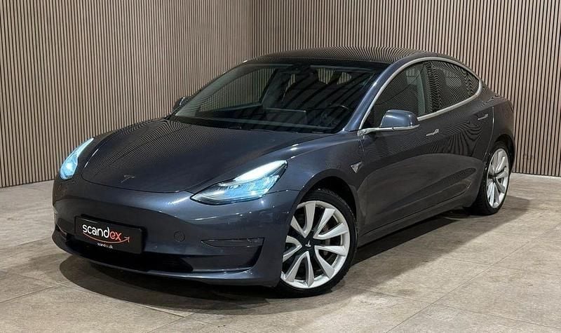 Gebraucht Tesla Model 3 Long Range AWD 225 kW (306 PS) 2019 Blau Limousine