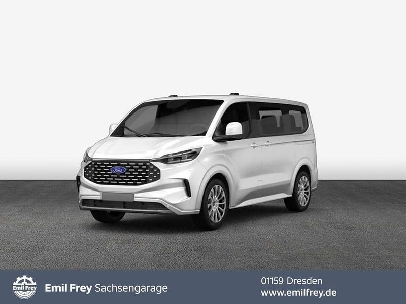 Frozen white Neu 2025 Ford Tourneo Custom Active Van | 61.636 € (Teuer) - Bild 1/4