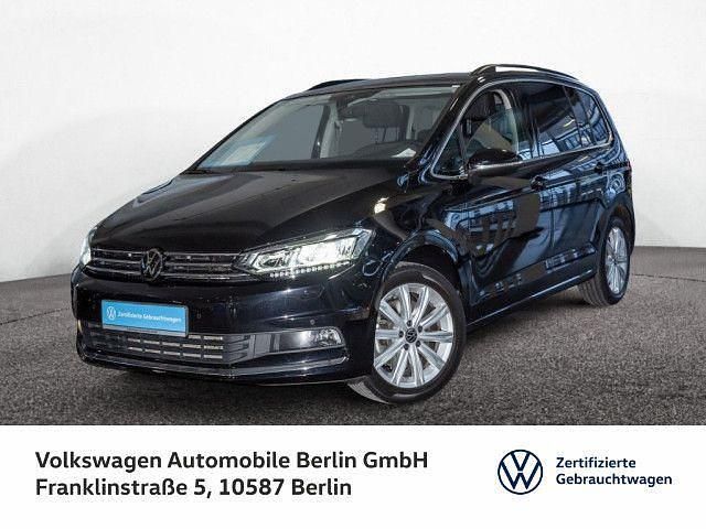 2t deep black perleffekt Gebraucht 2022 VW Touran Highline Van / Kleinbus | 26.930 € (Guter Preis) - Bild 1/3
