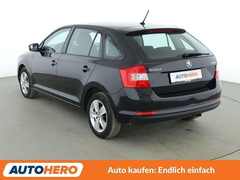 Gebraucht Skoda Rapid Ambition 90 PS (66 kW) 2016 Schwarz Kleinwagen