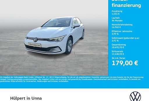 Gebraucht VW Golf VIII Life 116 PS (85 kW) 2022 Weiß Limousine