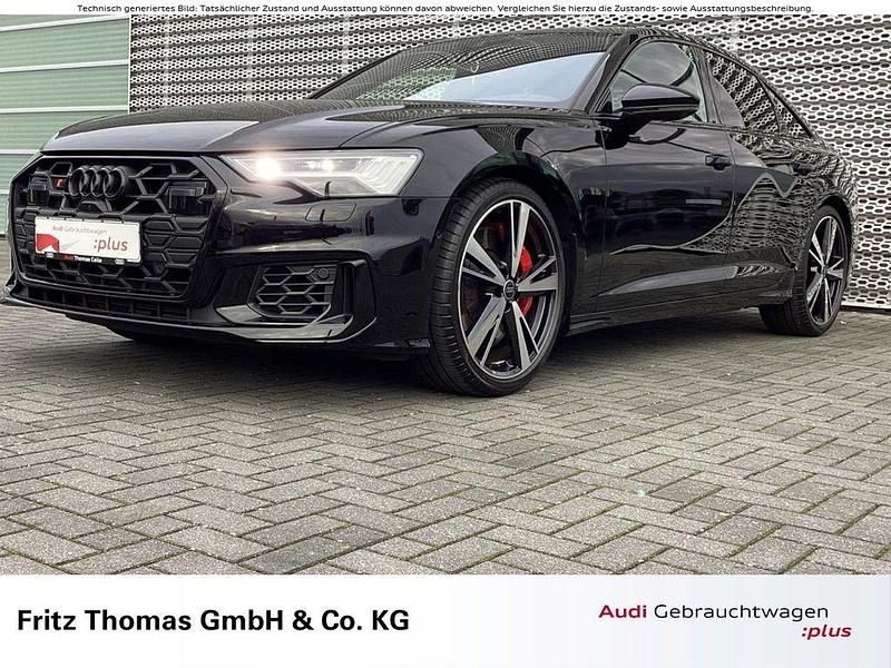 Brillantschwarz Gebraucht 2024 Audi S6 Ambiente Limousine | 65.990 € (Teuer) - Bild 1/4