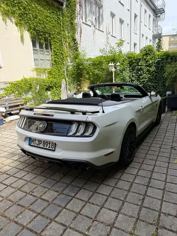 Gebraucht Ford Mustang GT 450 PS (330 kW) 2020 Weiß Cabrio