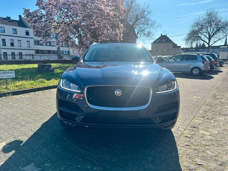 Gebraucht Jaguar F-Pace Portfolio 300 PS (220 kW) 2016 Blau SUV