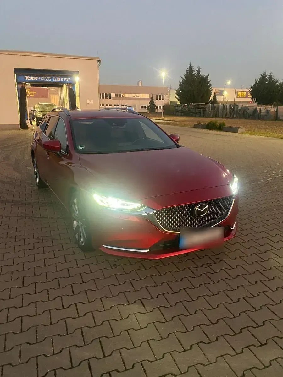 Gebraucht Mazda 6 Sports-Line 184 PS (135 kW) 2019 Rot Kombi