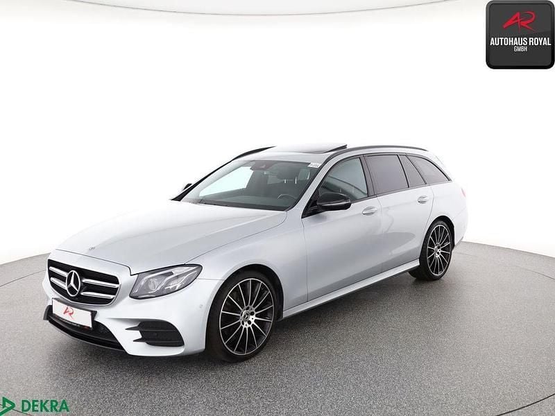 Iridiumsilber Gebraucht 2018 Mercedes E200 AMG Kombi | 24.480 € (Fairer Preis) - Bild 1/4