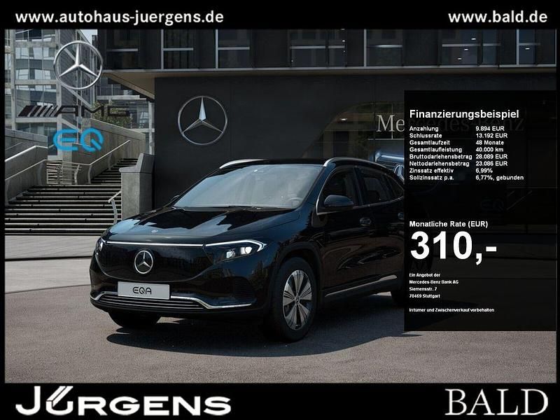 Metalliclack kosmosschwarz Gebraucht 2024 Mercedes EQA300 Progressive SUV | 32.980 € (Superpreis) - Bild 1/4