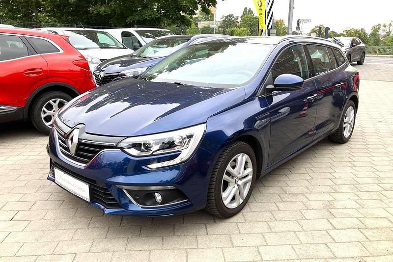 Cosmosblaumet. Gebraucht 2019 Renault Mégane IV Business Kombi | 13.998 € (Fairer Preis) - Bild 1/4