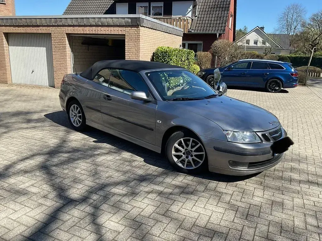Brugt Saab 9-3 Cabriolet Linear 150 HK (110 kW) 2006 Grå Cabriolet