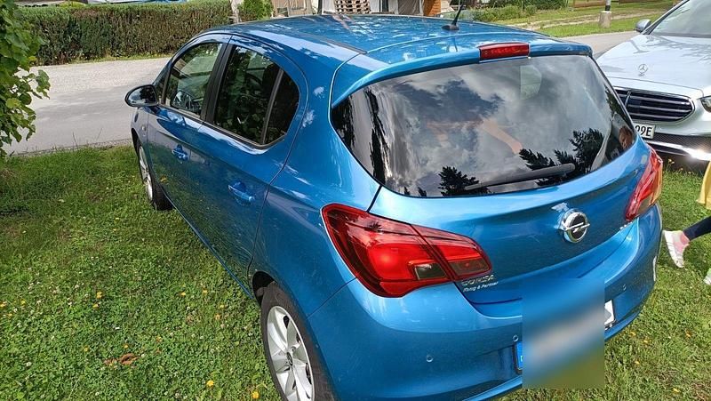 Blau Gebraucht 2016 Opel Corsa drive Kleinwagen | 5.990 € (Superpreis) - Bild 1/4