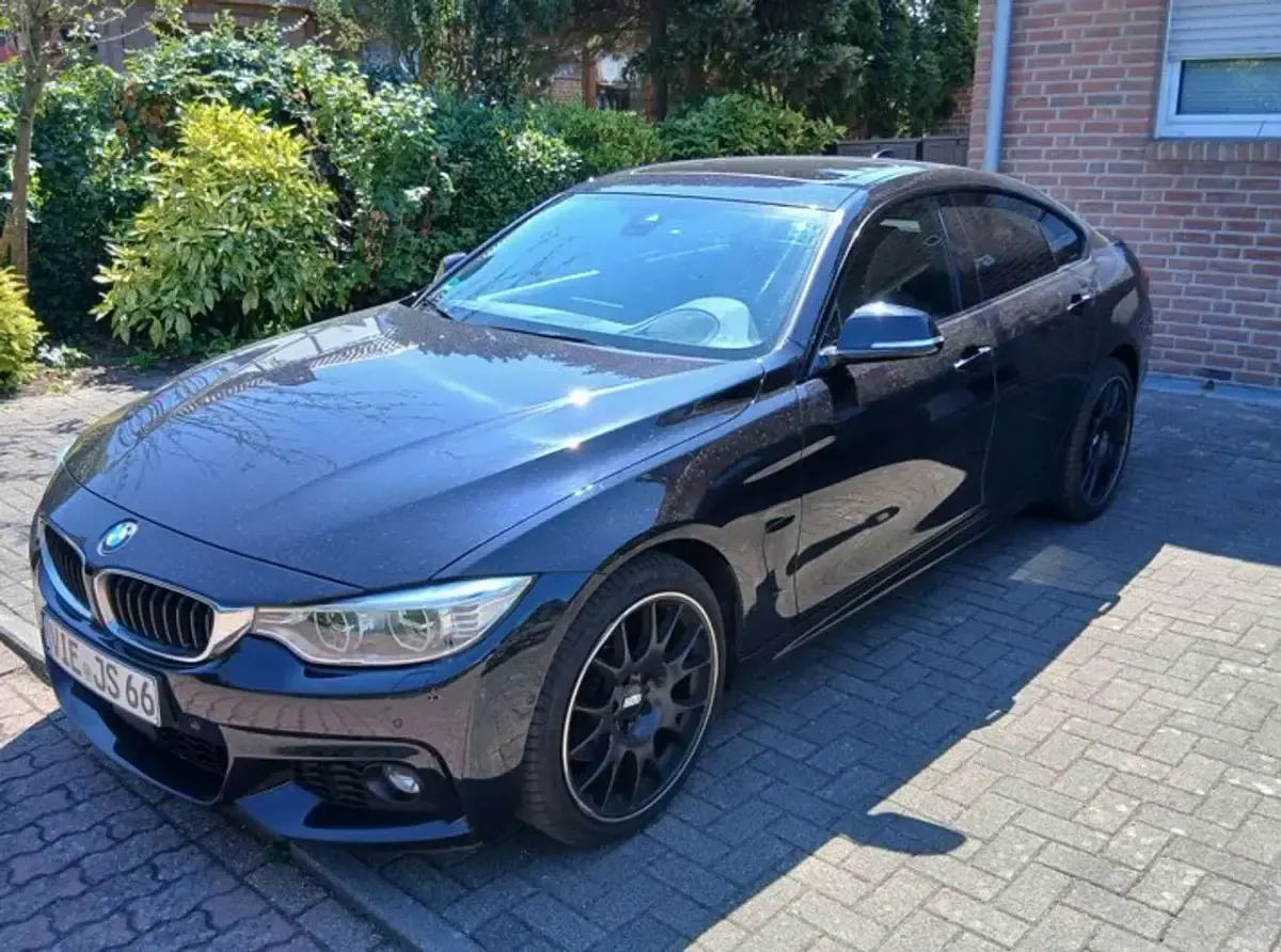 Gebraucht BMW 435 Gran Coupé Advantage 313 PS (230 kW) 2016 Schwarz Coupé
