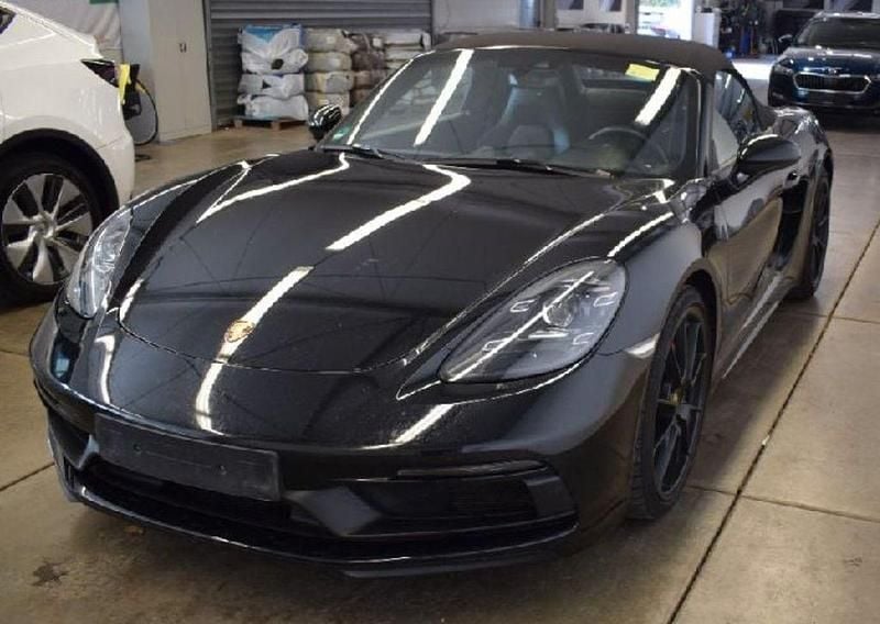 Schwarz Gebraucht 2021 Porsche 718 Boxster GTS Cabrio | 76.990 € (Fairer Preis) - Bild 1/4