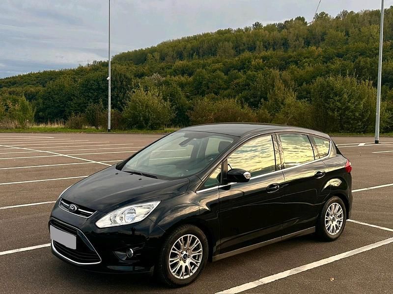 Schwarz Gebraucht 2012 Ford C-MAX Titanium Van / Kleinbus | 3.990 € (Superpreis) - Bild 1/4