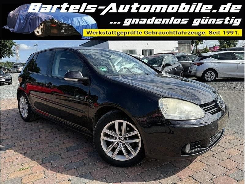 Schwarz Gebraucht 2004 VW Golf V Sportline Limousine | 650 € (Superpreis) - Bild 1/4