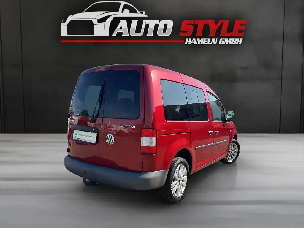 Gebraucht VW Caddy Life 105 PS (77 kW) 2006 Rot Van / Kleinbus