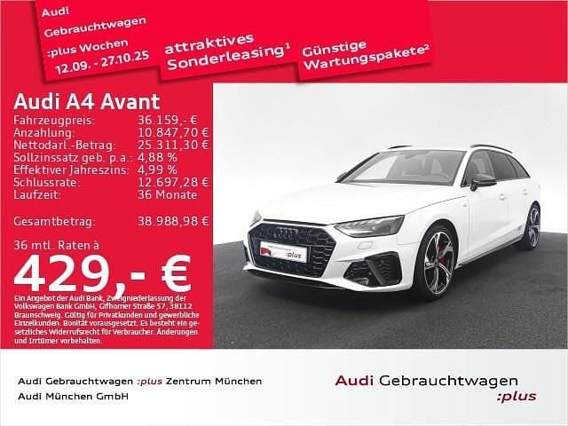 Gebraucht 2024 Audi A4 Competition Kombi | 36.159 € (Guter Preis) - Bild 1/2