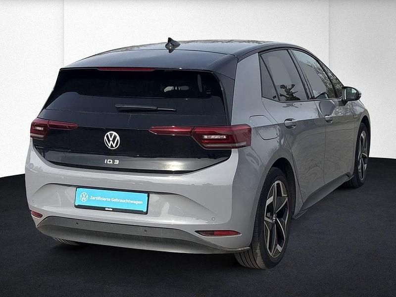 Gebraucht VW ID.3 Pro 106 kW (145 PS) 2022 Mondsteingrau schwarz Kleinwagen