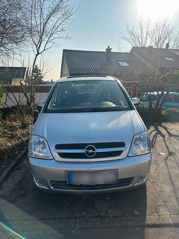 Silber Gebraucht 2003 Opel Meriva Van / Kleinbus | 1.400 € (Superpreis) - Bild 1/4