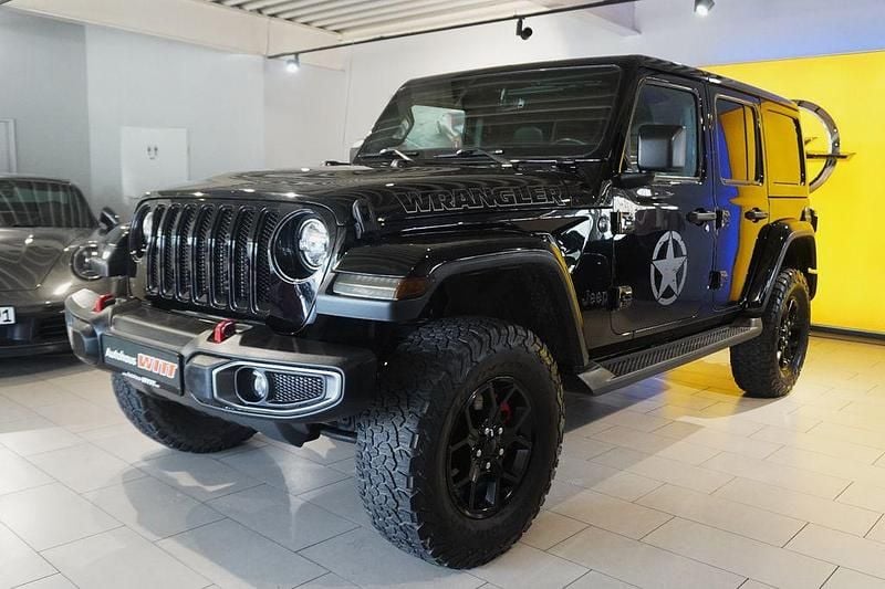Gebraucht Jeep Wrangler Night Eagle 272 PS (200 kW) 2021 Schwarz SUV