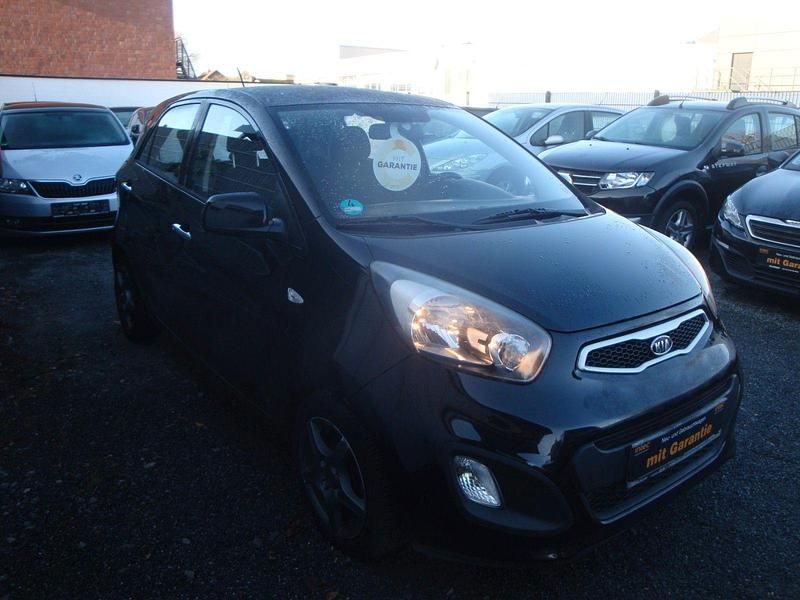 Gebraucht Kia Picanto Edition 7 69 PS (50 kW) 2012 Schwarz Kleinwagen