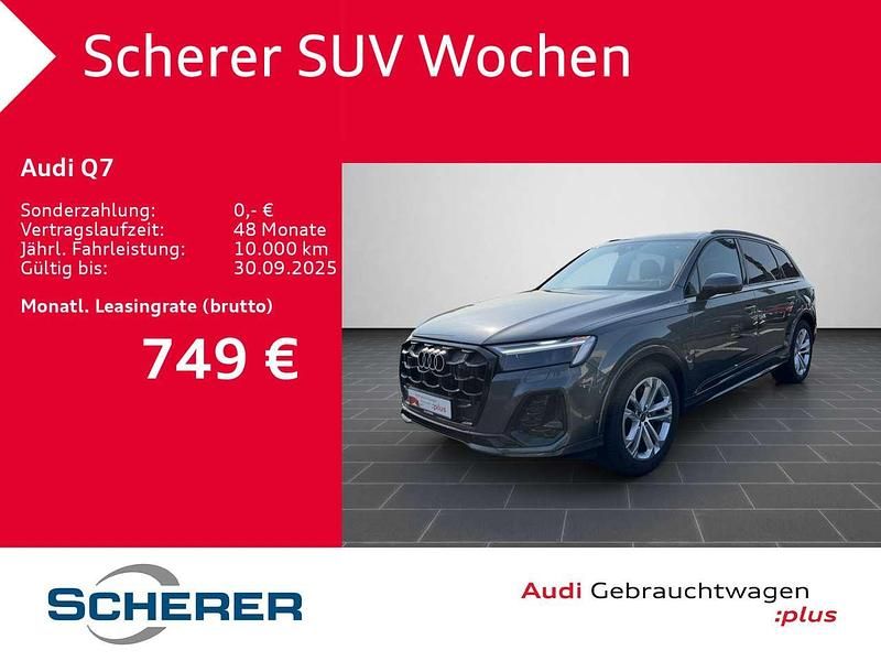 Daytonagrau perleffekt (metallic) Gebraucht 2024 Audi Q7 Ambiente SUV | 71.490 € (Fairer Preis) - Bild 1/4