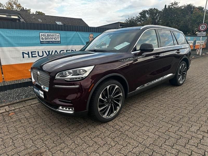 Rot Gebraucht 2020 Lincoln Aviator SUV | 39.900 € - Bild 1/4
