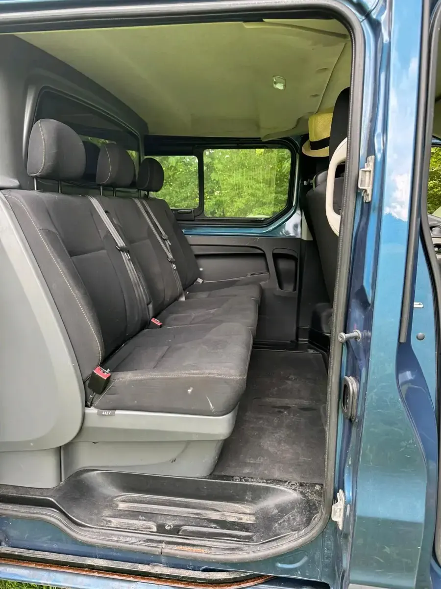 Gebraucht Renault Traffic 121 PS (88 kW) 2015 Grün Van / Kleinbus