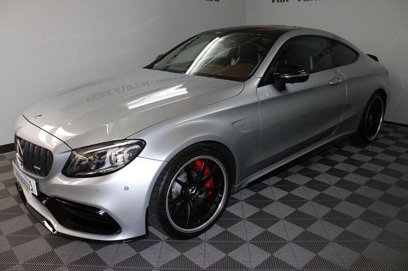 Hightechsilber metalliclac Gebraucht 2022 Mercedes C63S AMG AMG Coupé | 85.500 € (Teuer) - Bild 1/4
