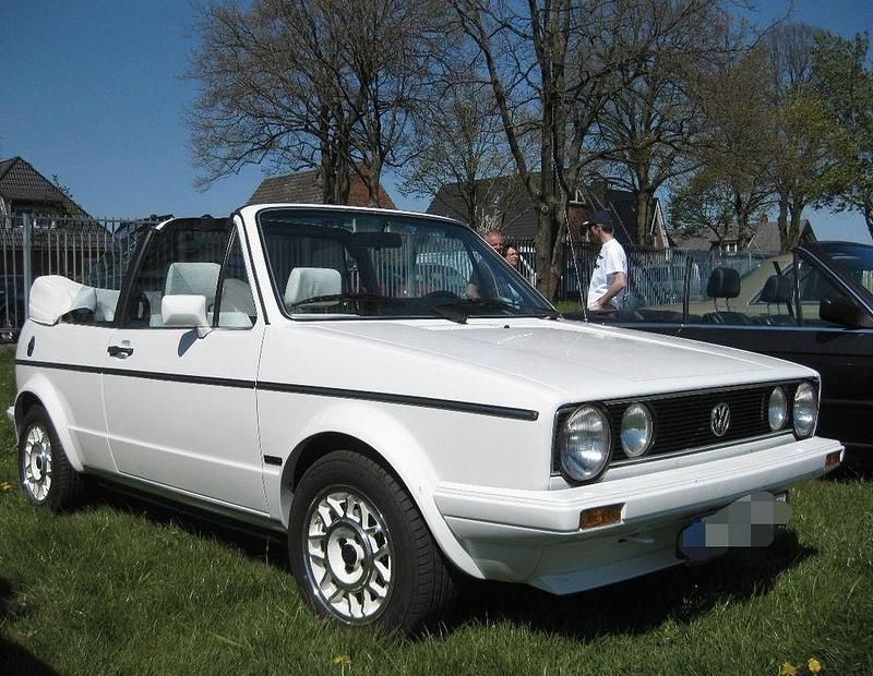 Weiß Gebraucht 1987 VW Golf Cabriolet Cabrio | 16.500 € - Bild 1/1