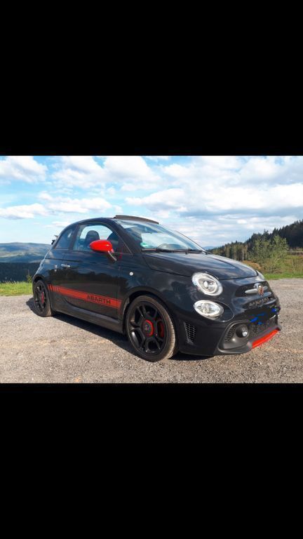 Schwarz Gebraucht 2019 Abarth 595C Pista Cabrio | 17.250 € (Guter Preis) - Bild 1/4